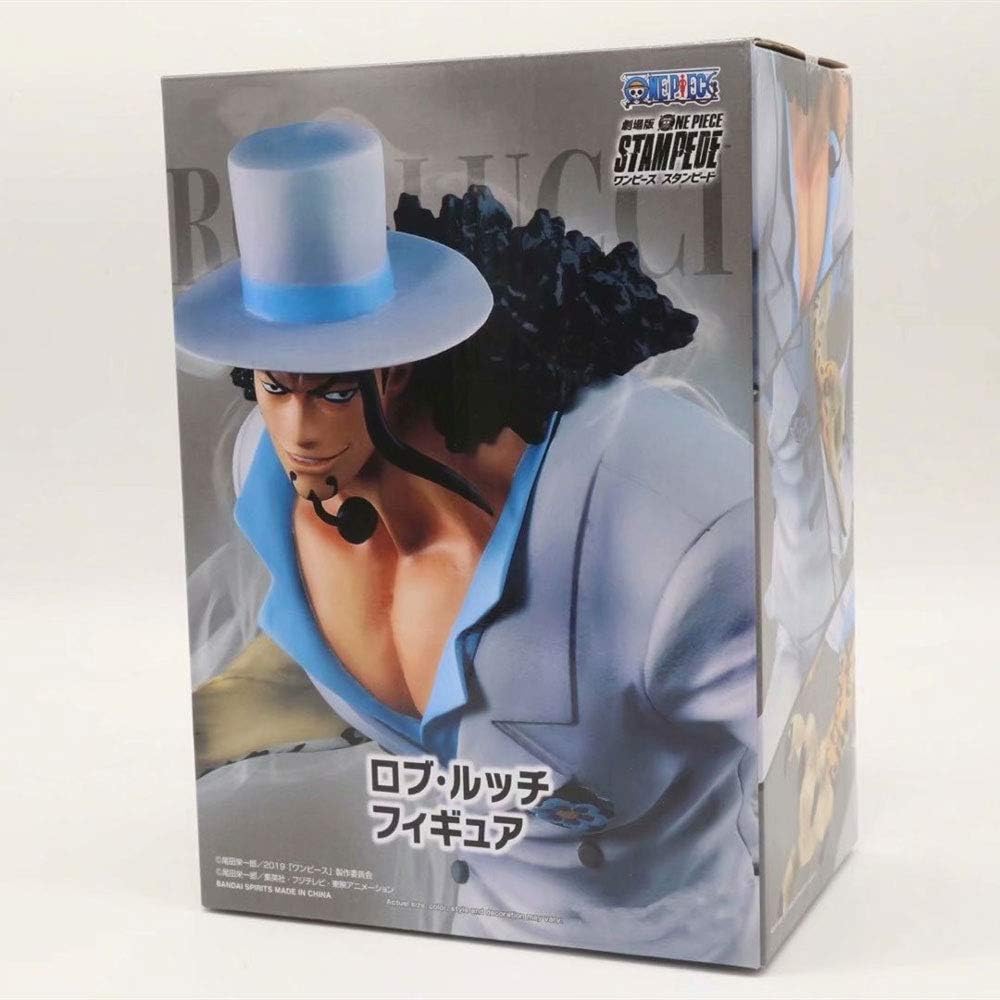 Amazon Co Jp Jinfenfg ワンピース大饗宴ラッキーロブ ルッチアニメフィギュア16cm 6 304in 箱入り Pvc静的像 キャラクターモデル人形のおもちゃ クリスマスギフト 漫画のキャラクターモデル ホビー