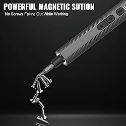 Precision Electric Screwdriver Set,160-in-1 Mini