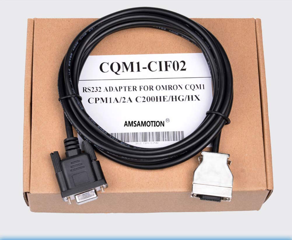 TOPCHANCES CQM1-CIF02 Series Cable RS232 Adapter for Omron CPM1/CPM1A/2A/CPM1AH/CQM1/C200HS/C200HX/H