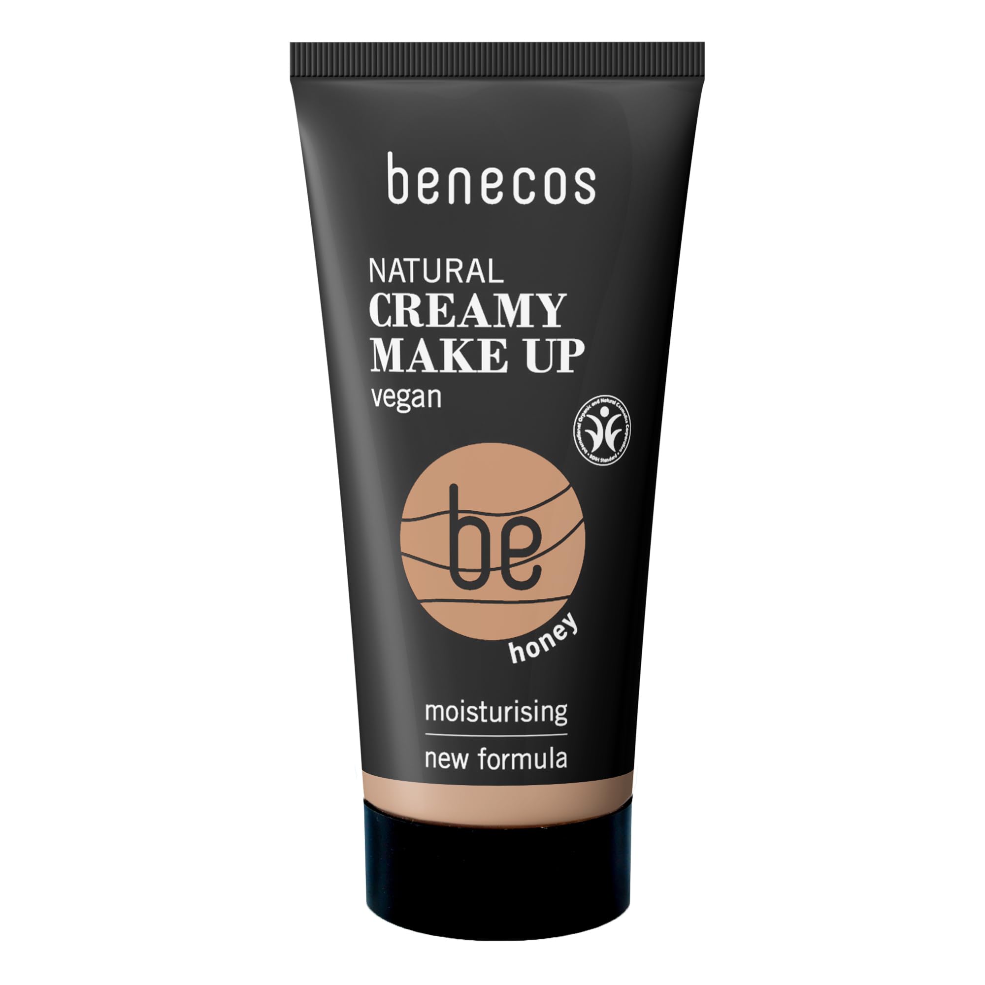 Benecos Natural Cosmetics - Creamy Make-up - Liquid - Matting - Vegan - Honey - 30 ml