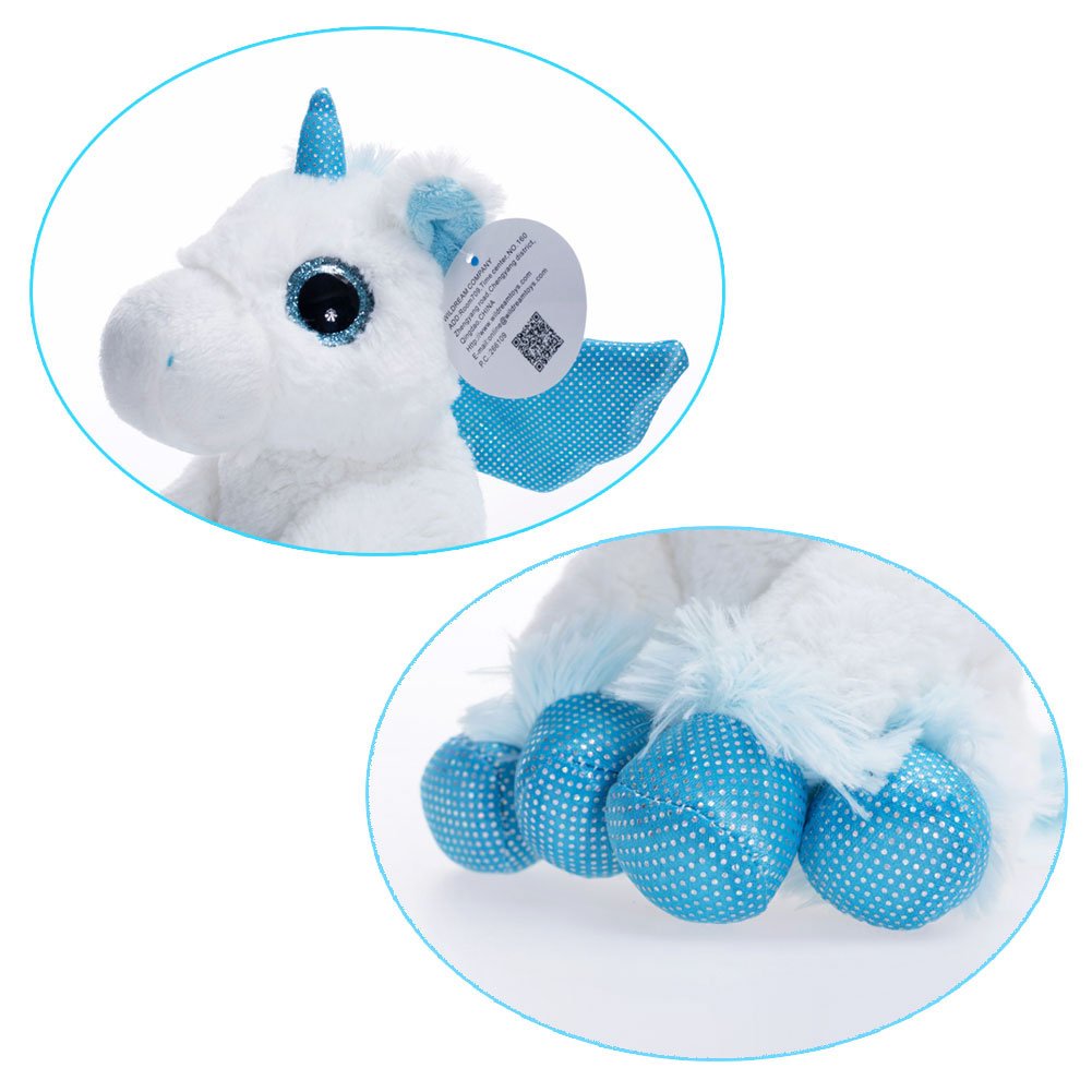 WILDREAM Dreamy Eyes Heavenly Blue Unicorn 7\
