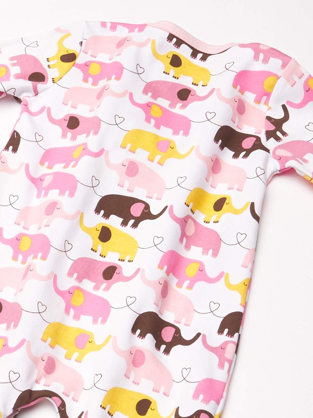Magnificent Baby Girls Magnetic Fastener Cotton Footie Pajamas: Clothing