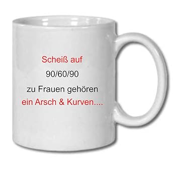 Klebemonster24 Tasse Mit Spruch Scheiß Auf 906090