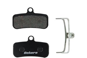 Gekors Semi-Metallic Bicycle Disc Brake Pads for Shimano Saint M810 M820 /Zee M640, Black,1 pair