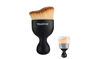 TEUOPIOE Car Interior Cleaning Brush, Car Duster Interior,Car Detailing Brush Dusting Brush,Car Interior Cleaning Tool, Auto Soft Hair Car Brush,Auto Interior Dust Brush for Air Vents(Brown)