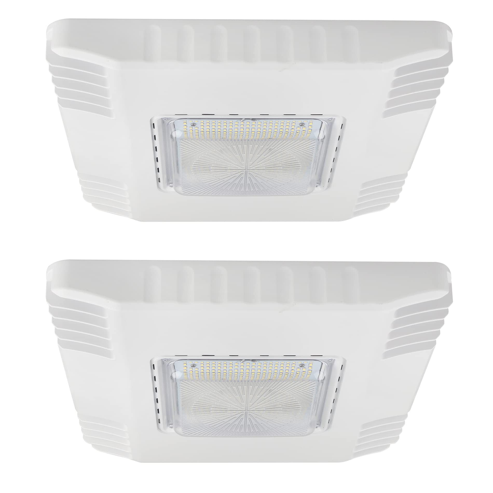 Photo 1 of LED Canopy Gas Station Light, 150W 21000LM Surface Mount LED Carport Ceiling Light 5700K (600W HID/HPS Equivalent), 100-277V IP65 DLC & UL Listed
