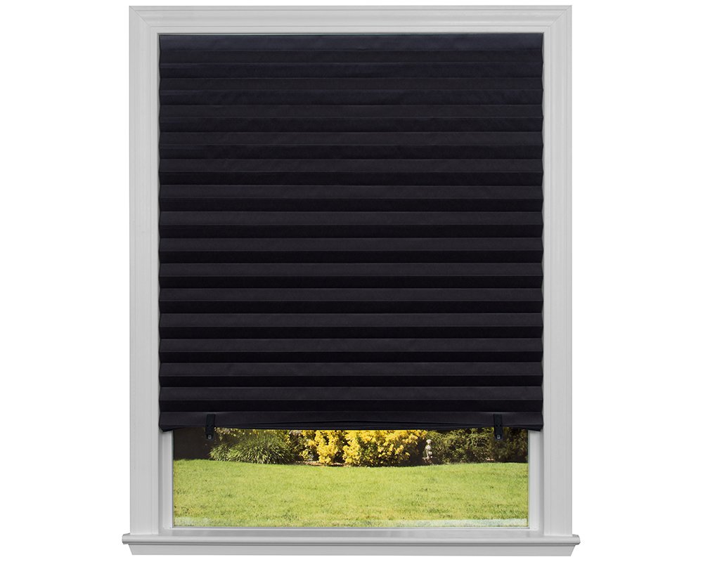 6 Pack Redi Shade Window Blind Blinds Black Out Blackout Pleated 48x72