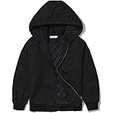 GRANDWISH Boys Hooded Winter Jacket, Quilt Lined Jacket Coat