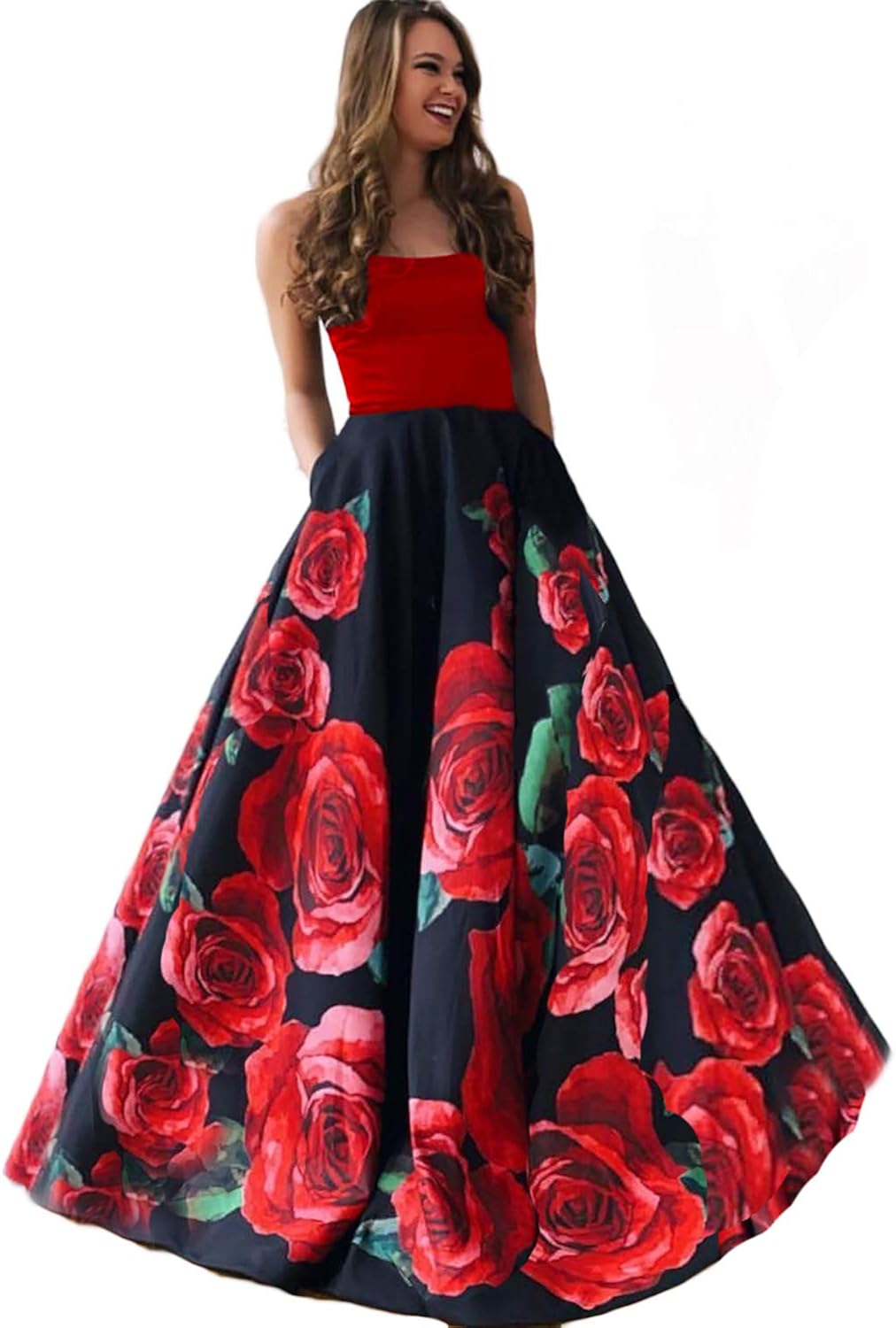 floral formal dresses