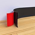 Amazon.com: Flexible Baseboard Trim - Vinyl Cove Base Peel and Stick ...