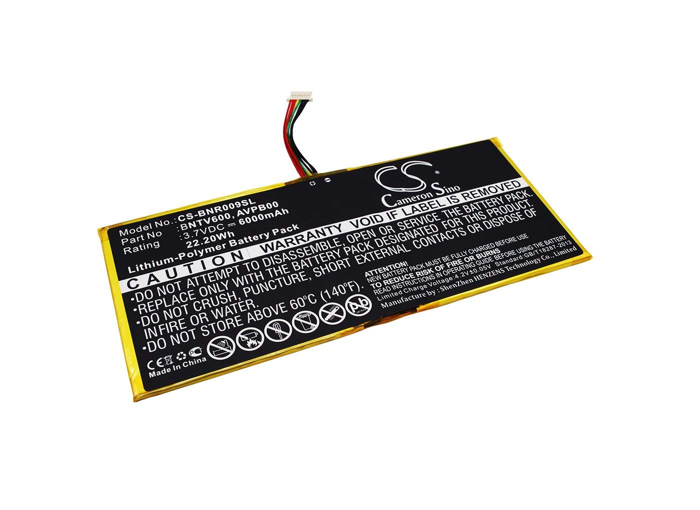 Amazon Com Vintrons Battery For Barnes Noble Bntv600 Nook Hd