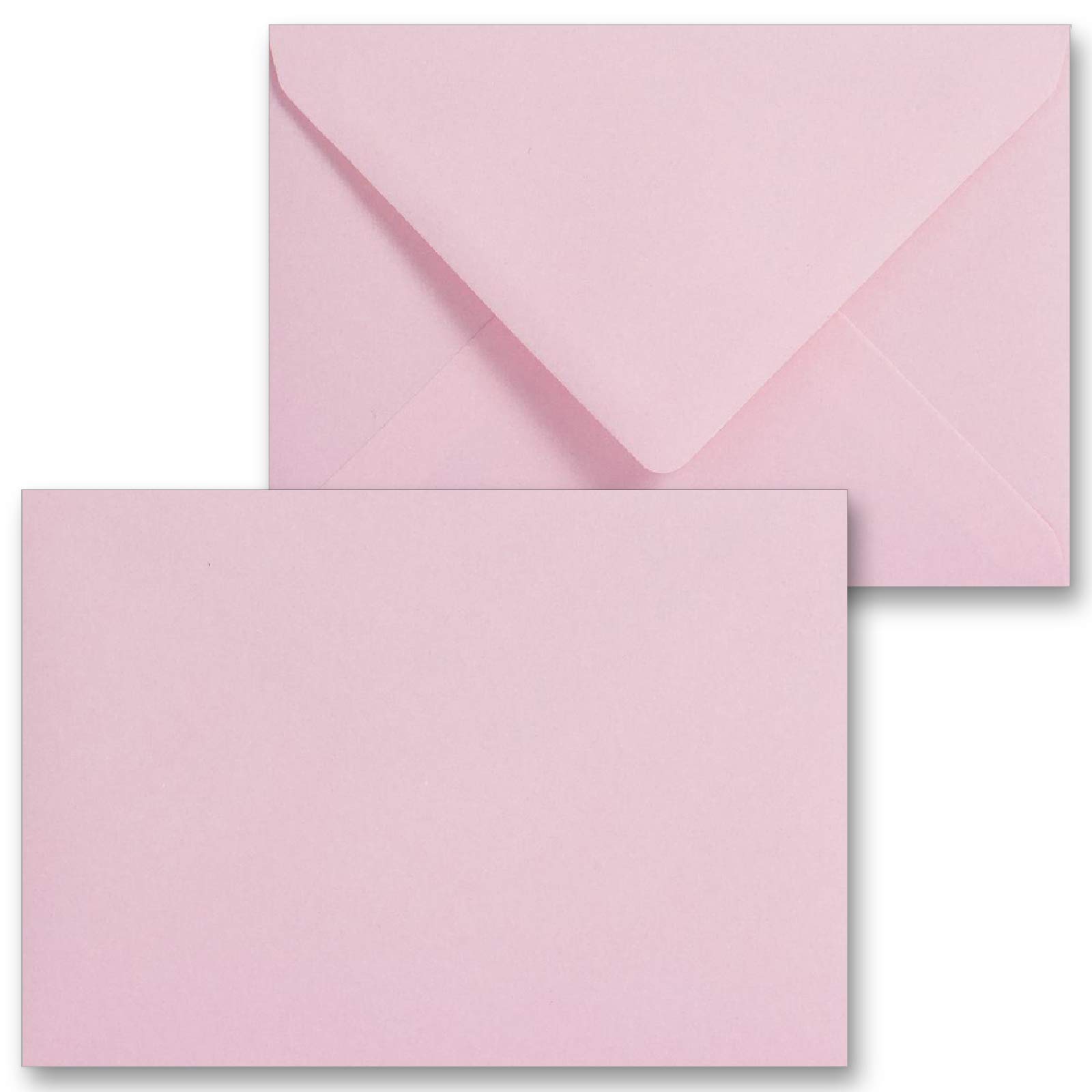 C6 Premium Envelopes 100gsm 114mm x 162mm Gummed Diamond Baby Pink Colour Used for Invitations, Birthdays, Greeting Cards All Occasions (Baby Pink, 25 Pack)