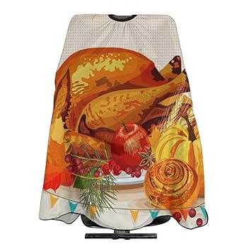 Amazon Com Thanksgiving Dag Hair Salon Cape For Stylist Hair