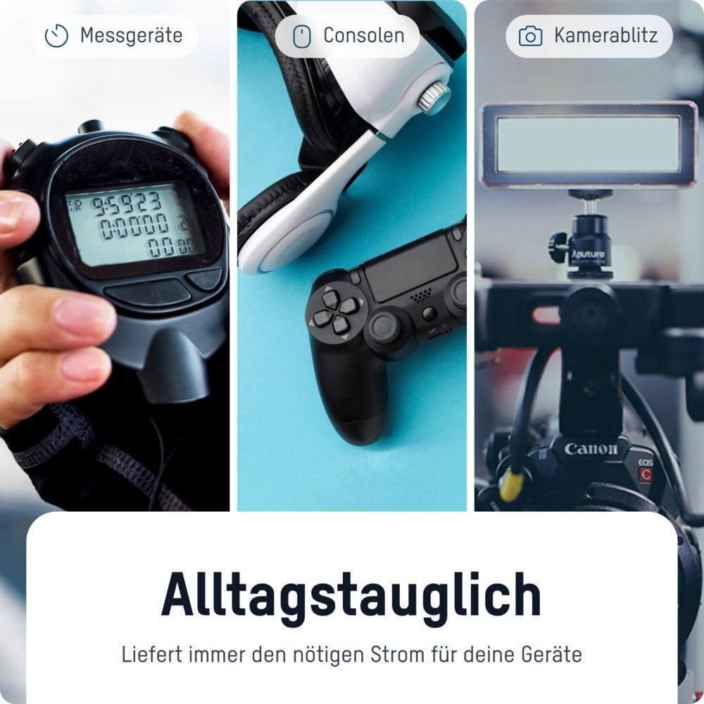 ANSMANN X-Power Alkaline Batterie Mignon AA LR6 Longlife Alkalibatterie für extrem hohen Strombedarf (4er Pack) 8