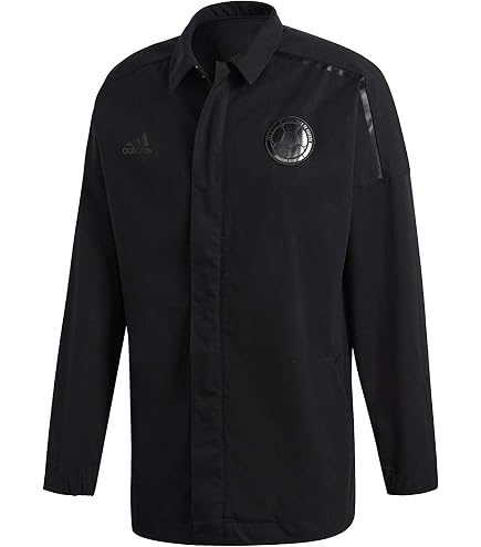 adidas Colombia Woven Z.N.E. Jacket World Cup 2018 - Black (M) at