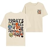 Cayxatiu Boys Graphic Tees Funny Skeleton Shirt for Kids Streetwear Printed Children's Shirts Preppy Clothes Letter T-Shirt