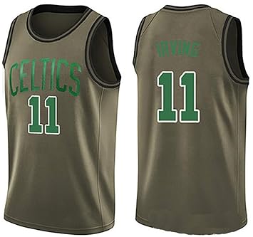 FRQQ Kyrie Irving - Boston Celtics # 11, Camisetas de Baloncesto ...
