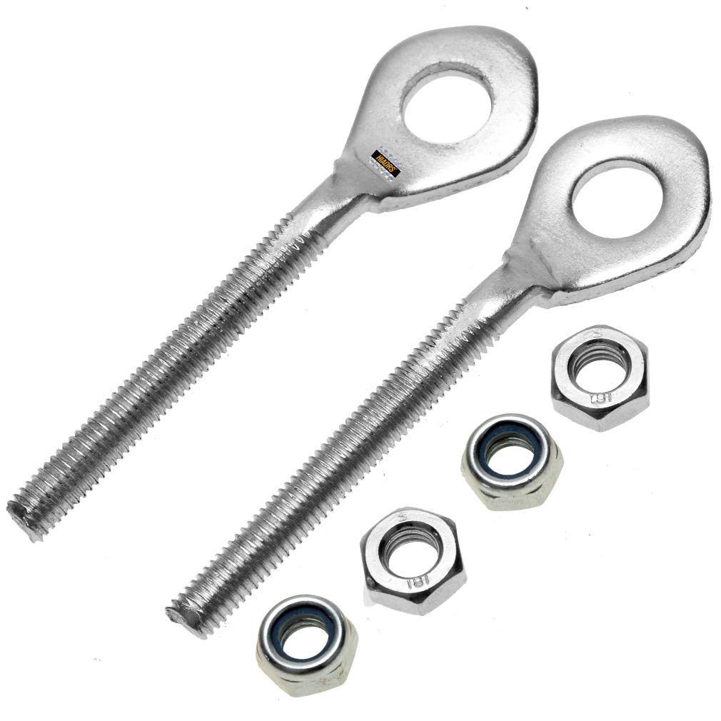 Photo 1 of HIAORS Chain Axle Adjuster Adjusters for 50cc 70cc 90cc 110cc 125cc 250cc Buyang TaoTao Kazuma Chinese Coolster Kazuma Peace ATV 4 wheeler Quad Dirt Bike