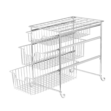 Pull Out Organizers 3s Under Cabinet Storage Sliding Basket