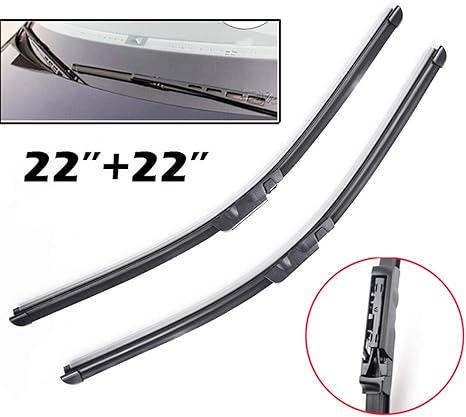 Amazon Com Xukey 22 22 Front Windshield Wiper Blades Fit For Audi A6 C6 4f S6 Rs6 Allroad Quattro 2004 2005 2006 2007 2008 2009 2010 2011 Set Of 2 Home Kitchen