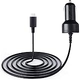 Amazon Basics Car DC Charger for Nintendo Switch - 6 Foot Cable, Black