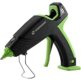 Surebonder Auto Shut Off Hot Glue Gun, Dual Temperature, Full Size, 1.5X Power of Full Size Glue Guns, Easy-Adjust Temp for M