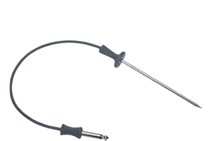 MaxRed WB20T10025 Meat Probe Thermometer Gauge Thermistor for GE (General Electric), Hotpoint, Kenmore, RCA Electric/Gas Range, Built-in Wall Oven, Baker