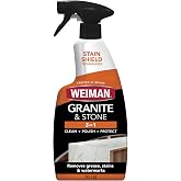 Granite Stone Clean, Polish and Protect - 24 Ounce - Streak-Free, pH Neutral Formula for Daily Use on Interior and Exterior Natural Stone