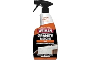 Weiman Granite Stone Polish - 24 Ounce - Streak-Free, pH Neutral Formula for Daily Use on Interior and Exterior Natural Stone