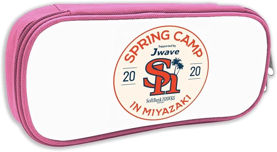 Amazon 福岡ソフトバンクホークス1 おしゃれ 筆入れ ペン 色鉛筆 レザー ペンケース 鉛筆ケース 中学生 実用 ファスナータイプ 防水 耐久性 ペン袋 文具収納 小物入れ 入学 プレゼント Setiney シューズ バッグ