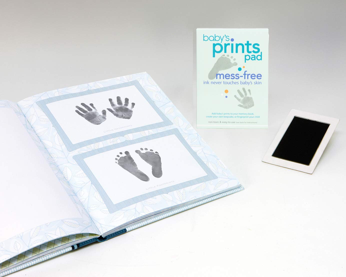 ink free baby footprints