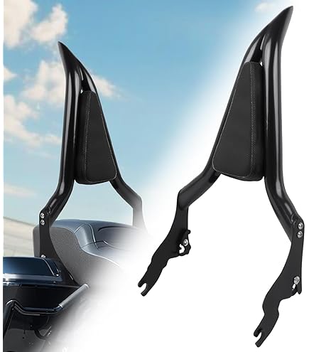 TCMT Sissy Bar Passenger Backrest For Harley Touring - Street Glide, Road King 2009-2025