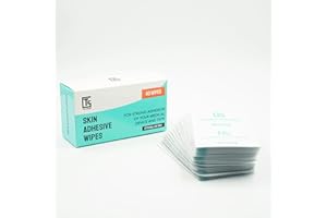 Type Strong Skin Prep Adhesive Wipes for Diabetic Sensors. No-Sting Barrier for Freestyle, Dexcom, Pump Patches & Medical Dre