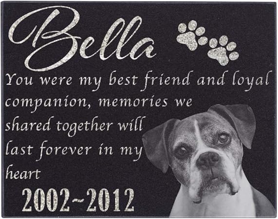 headstone for dog amazon