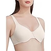 AILIVIN Underwire Women's Minimizer Full Figure Bras Smooth Full Coverage Seamless Non Padded Cups Bra