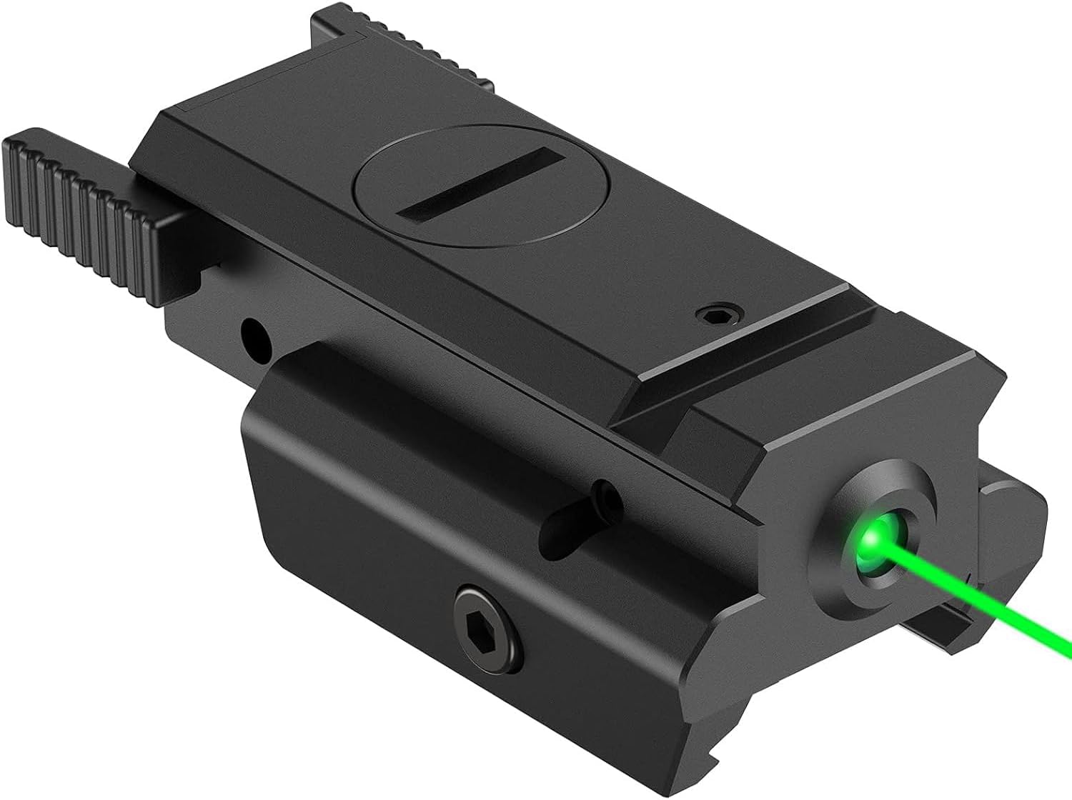 Feyachi L42 Laser Sight, Compact Tactical 20mm Standard Picatinny &Weaver Red Dot Laser Sight