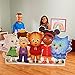 BirthdayExpress Daniel Tiger Room Decor - Life Size Cardboard Standup Photo Prop