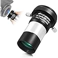 Astromania 2X Barlow Lens Upgraded 1.25 inch Metal Fully Multi Coated Telescope Accessory with M42 Thread Camera Connect Interface for Telescope Eyepiece, Telescope Barlow Lens with Filter Thread