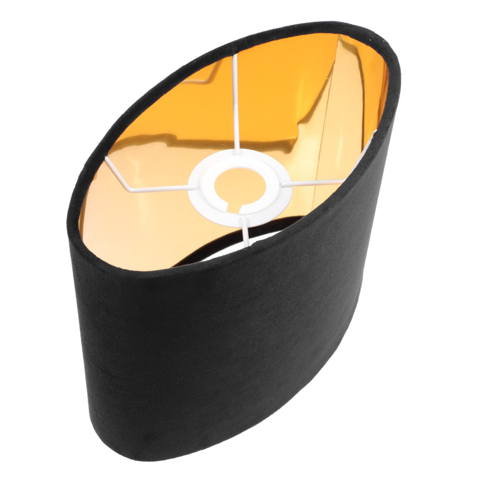 CAXUSD 1pc Lamp Shade Chandalier Vintage Chandelier Linen Lamp Shade Cover Table s s for Floor s Oval Simple Cover Decorative Shade Black E27