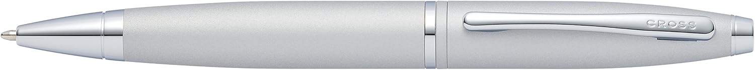 CROSS Calais Satin Chrome Gift Set including Ballpoint Pen and Medium White Lined Journal incl. Premium Gift Box - Image 4