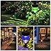GELOO Solar Pathway Lights Outdoor, 6 Pack Waterproof Super Bright Color Changing Garden Colored Landscape Lighting for Lawn, Patio, Yard, Walkway, Sidewalk, Driveway