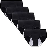 Anktry Big Girl's Cotton Menstrual Period Panties Teens Breathable Leak-Proof Briefs Women Postpartum Underwear