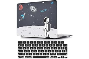 Ajycx Case Compatible with MacBook Air 13 inch 2020 2019 2018 Models: A2337 M1/ A2179/ A1932 Touch ID, Plastic Hard Shell & C