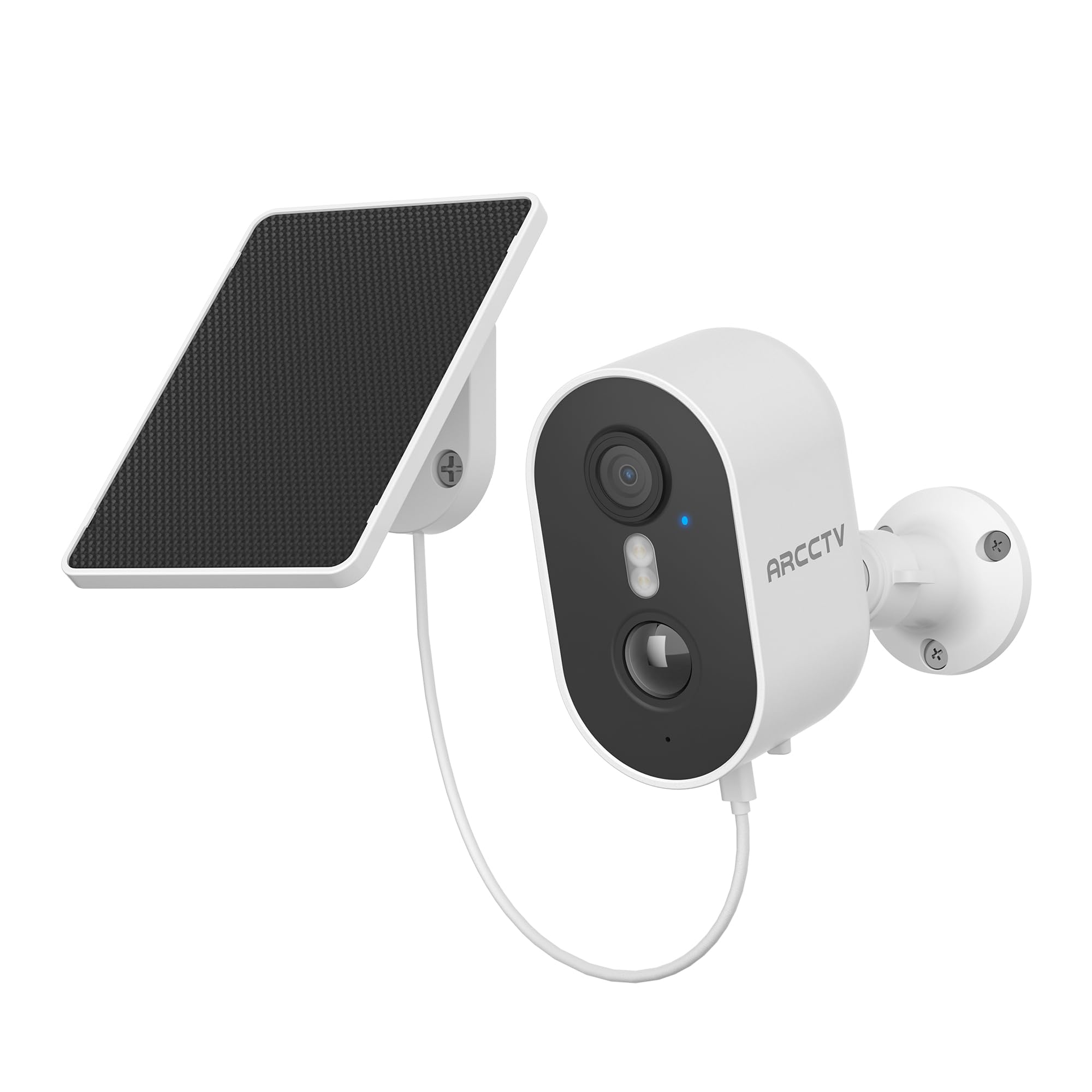 Photo 1 of **MISSING PARTS UNKNOWN**
ARCCTV Security Camera Wireless Outdoor, 4MP Recharge Battery Powered WiFi Camera with Solar Panel, Motion Detection, Color Night Vision, 2-Way-Audio, 2.4G/5G Dual Band WiFi