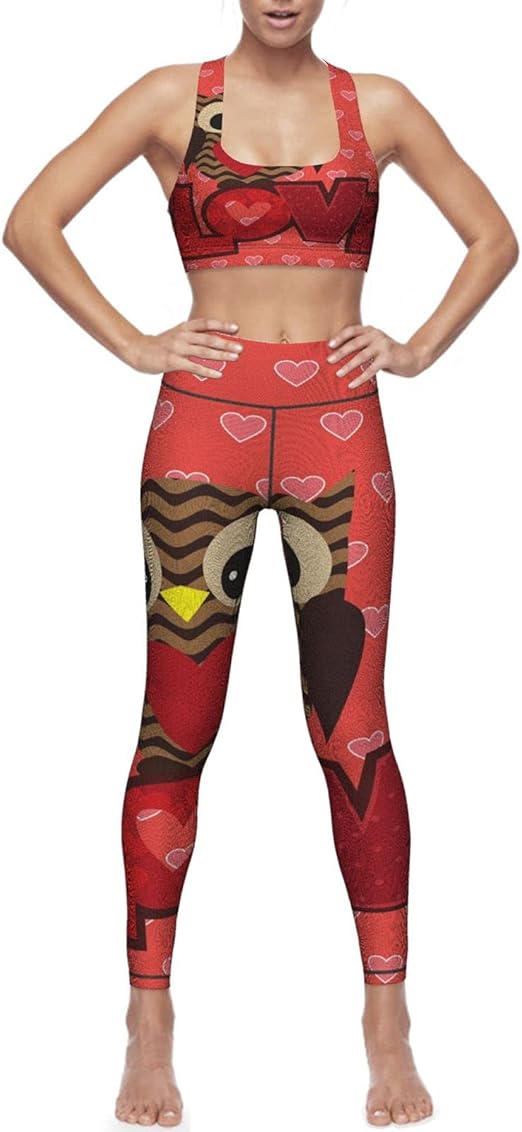 Love Owl Pattern Valentine�s Day Women�s