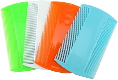 Siganorpy Airsun 4 Pack Flea Lice Comb Fine Tooth Double Sided