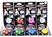 ZM LED Clip-on Safety Light Colorful Collar Light Key chain Light -Collar Light for Outdoor Safety, Pack of 6, Assorted Colors