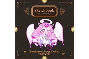 Eternal Sugar Cookie Sketchbook: Kingdom Run Drawing Journal with 120 blank pages in an 8.5 x 8.5 Art Doodle Pad for kids teens and creative artists