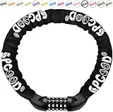 SPGOOD Bike Lock 830mm Heavy Duty 5-Digit Resettable Code 14 Colors view 8