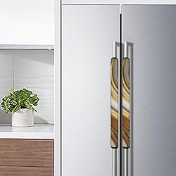 ASQVTIFE 2 Pieces Refrigerator Door Handle Covers